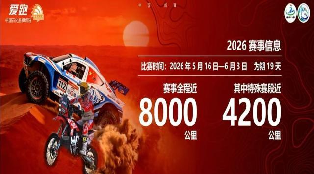 K1官方网站-环塔发布2026年赛事信息：全程8000公里，赛期19天
